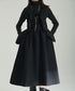 Bow Strap Wool Dress